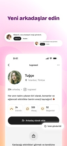Saywall - Etkinlik Sosyal Ağı screenshot