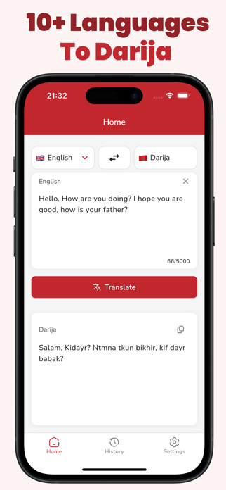GoDarija Moroccan Translator Screenshot 2 of 4