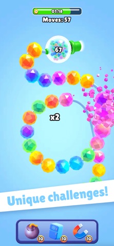 Marble Merge: Gumball Game iPhone screenshot