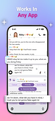 Reply Lab: AI Texting Keyboard screenshot