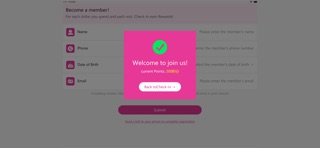 DoOne 签到 - 顾客到店自助登记 screenshot