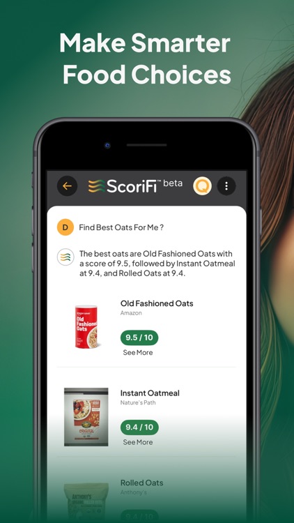 ScoriFi - Healthy Food Scanner