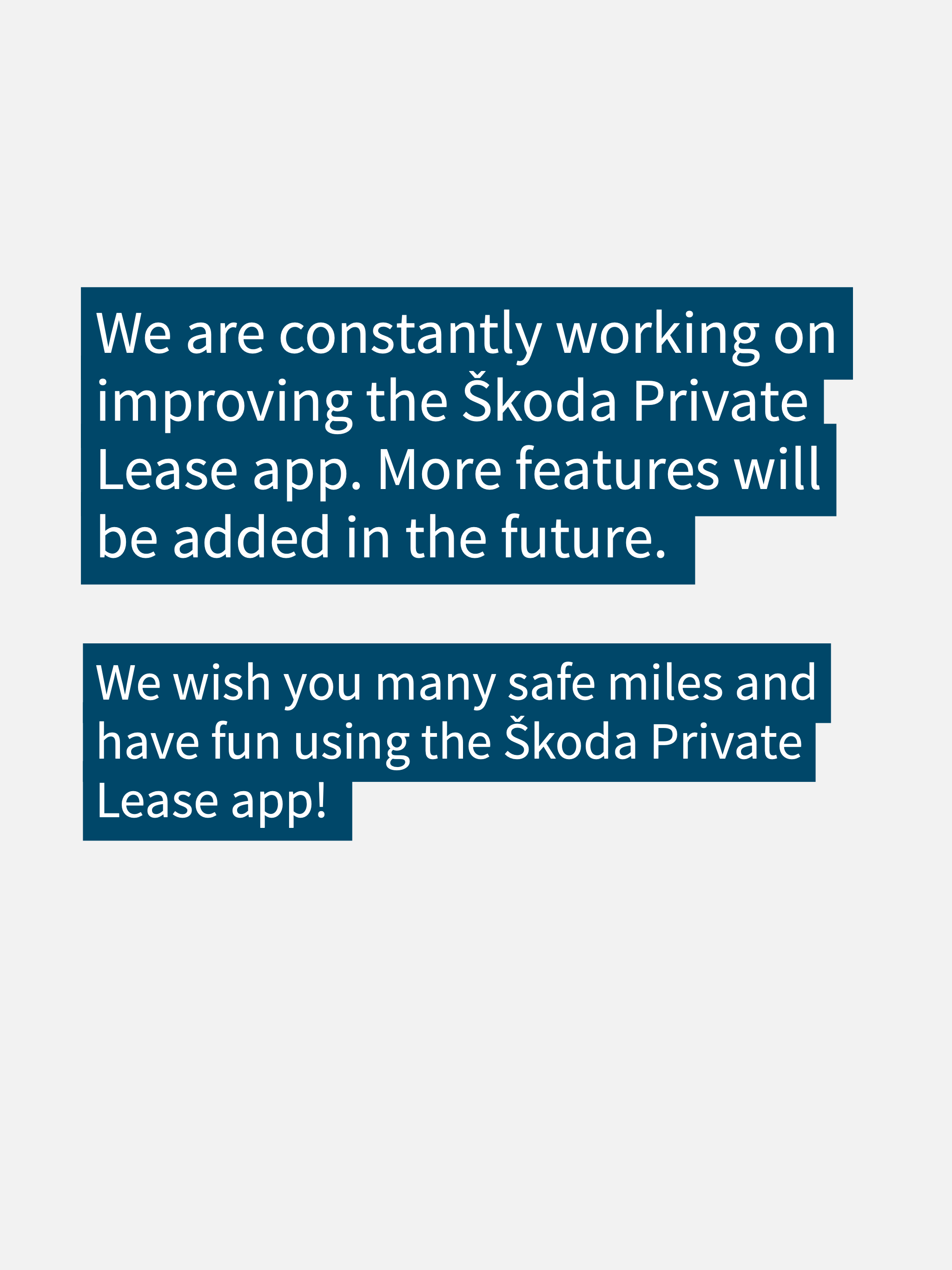 ŠKODA Private Lease