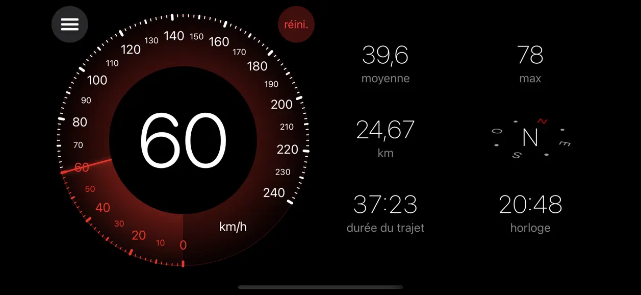Screenshot #3 pour Compteur de Vitesse ×