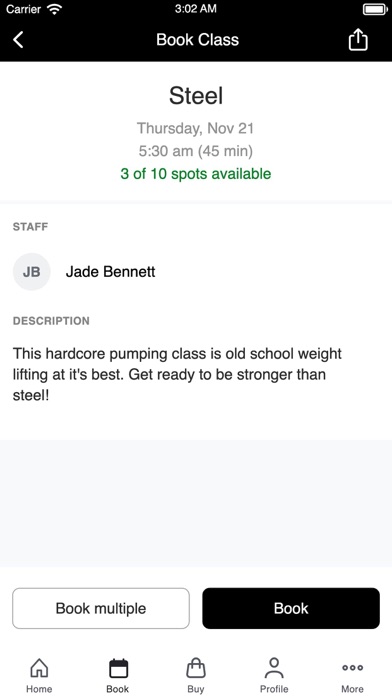Black Label Fitness Screenshot