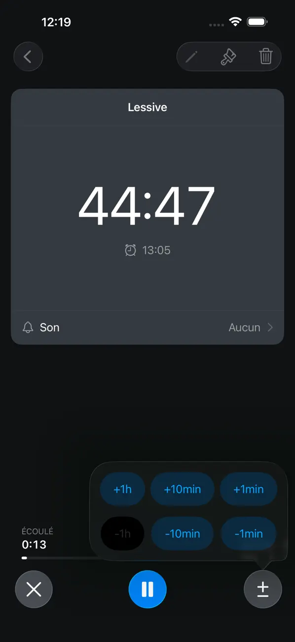 Screenshot #2 pour Minuteur+ Chrono et Minuteries