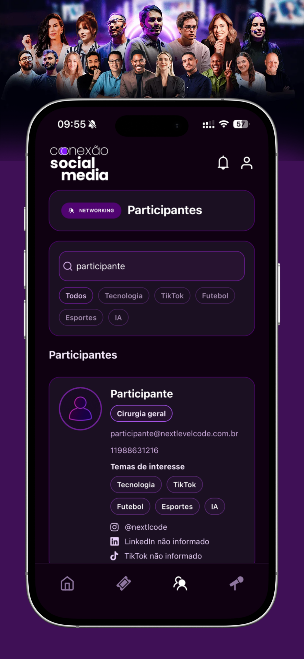 Conexão Social Media