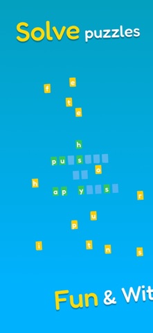 Word search puzzle: unraveled iPhone screenshot
