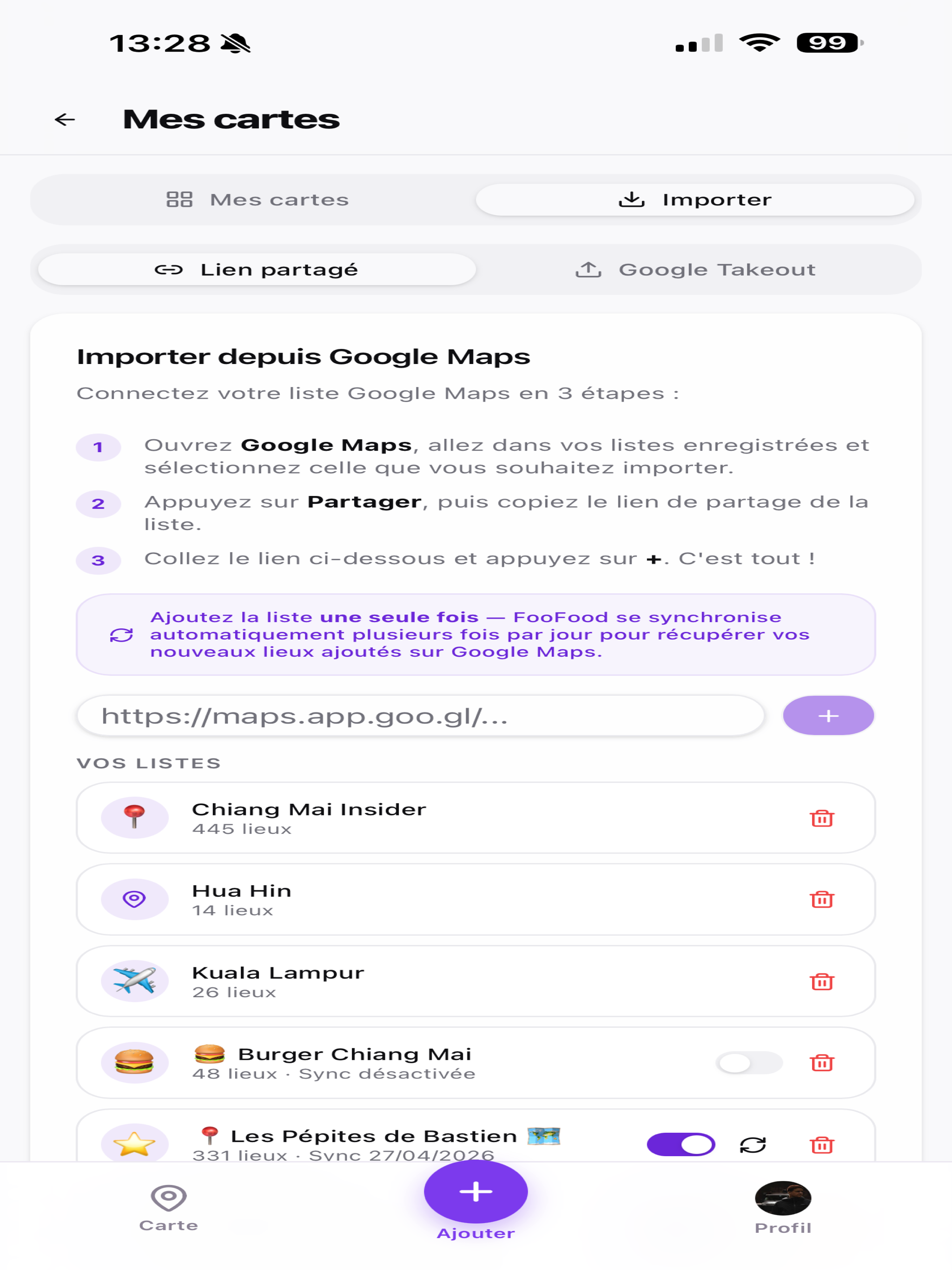 FooFood App screenshot 12