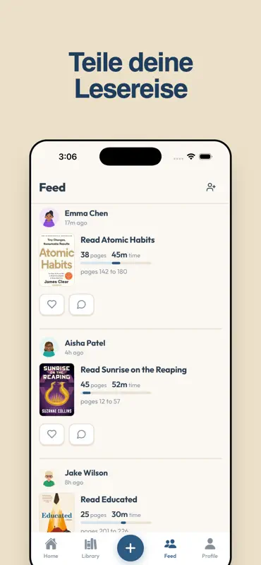 BookQuest: Lesetracker & Ziele screenshot 7 of 8