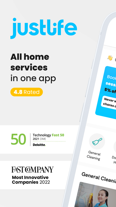 Justlife (Home Services) Screenshot