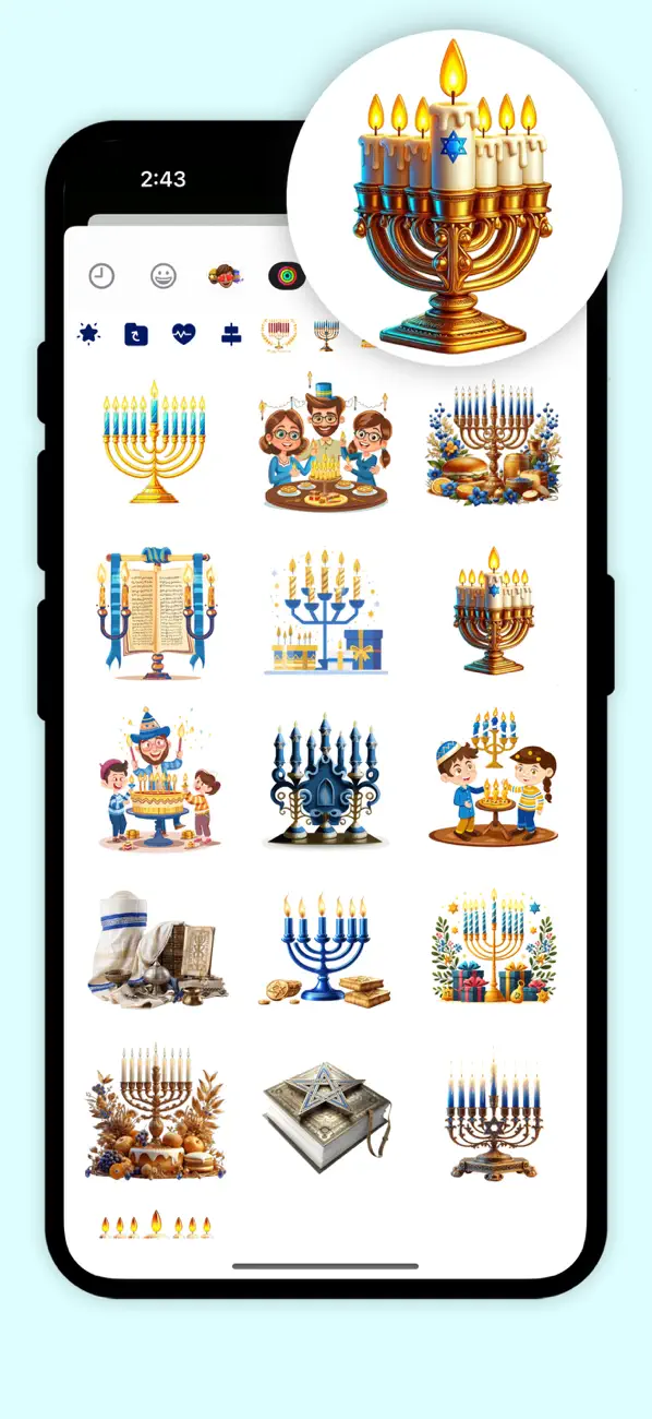 Screenshot #3 pour Hanukkah Wishes