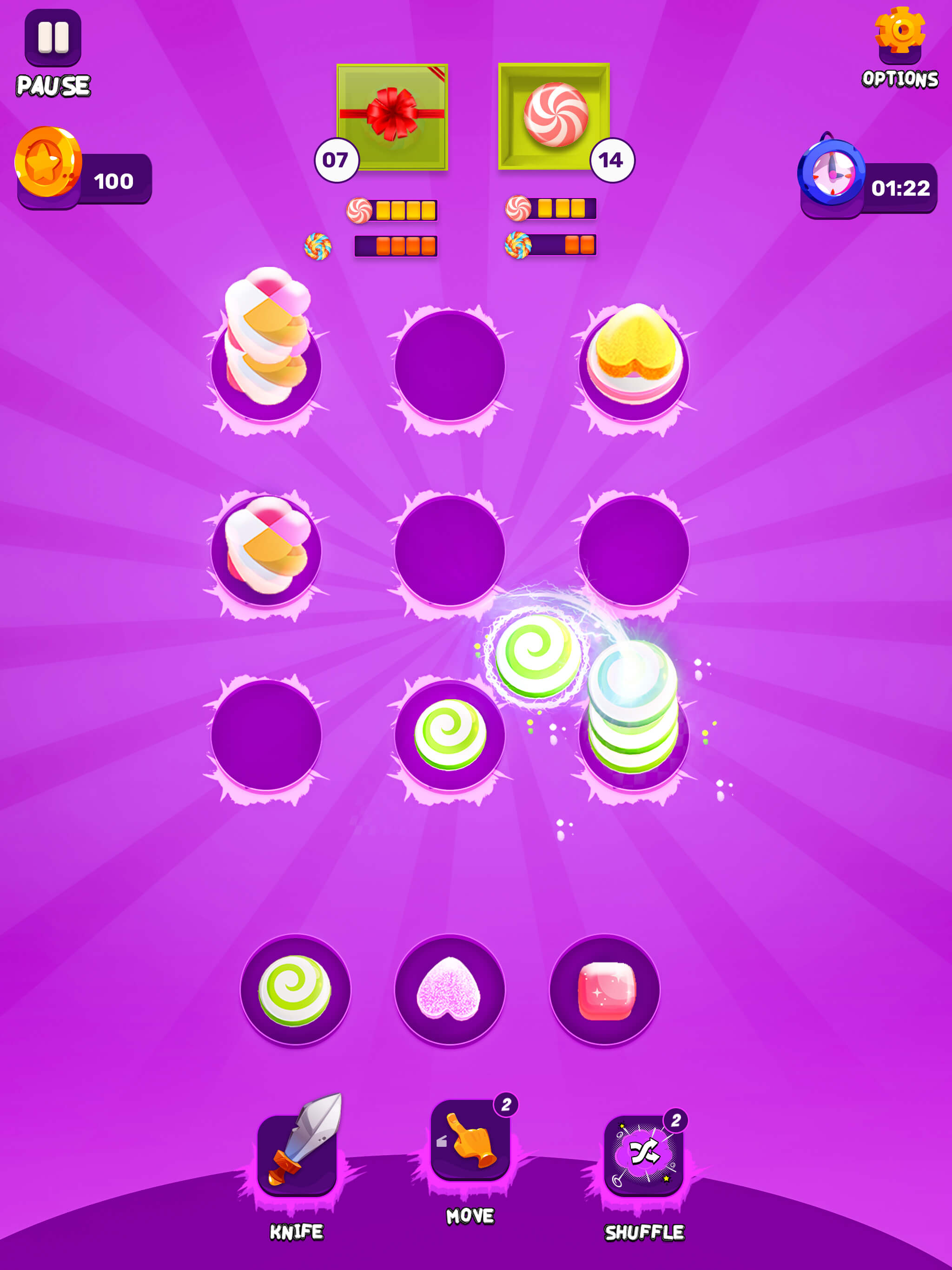 Candy Color Sorting Game 3D