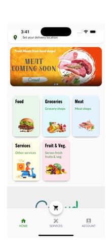 Crowd - Food & Groceries screenshot