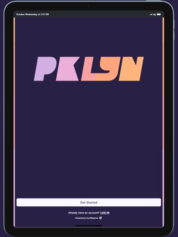 PKLYN iPad screenshot