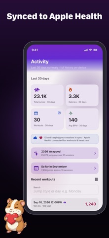 Bouncer: Jump Rope Tracker Screenshot 8 of 8