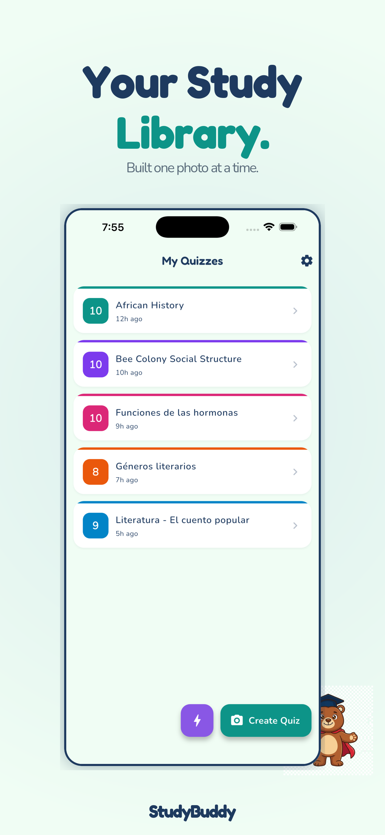 StudyBuddy - AI Quiz Maker screenshot 3