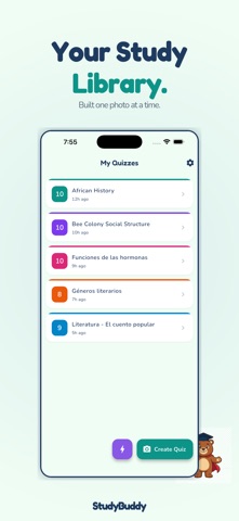 StudyBuddy - AI Quiz Maker Screenshot 3 of 4