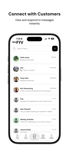 Rent FYV Admin screenshot