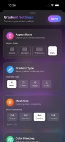 Gradient Background: Spectrum screenshot
