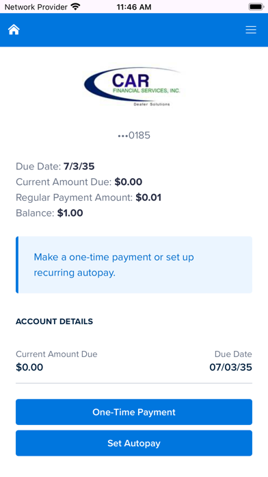 CAR Financial Mobile Screenshot