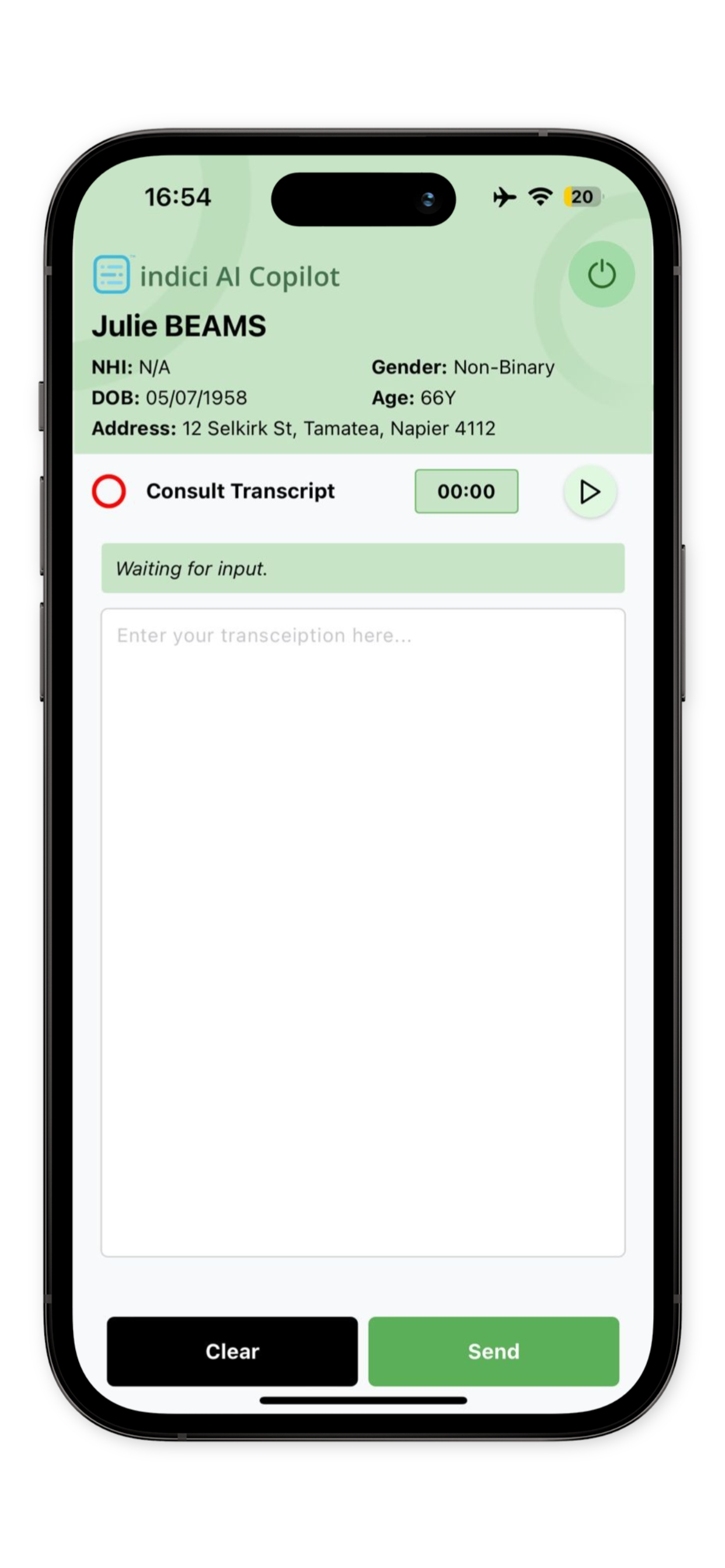 indici Transcriber screenshot 3
