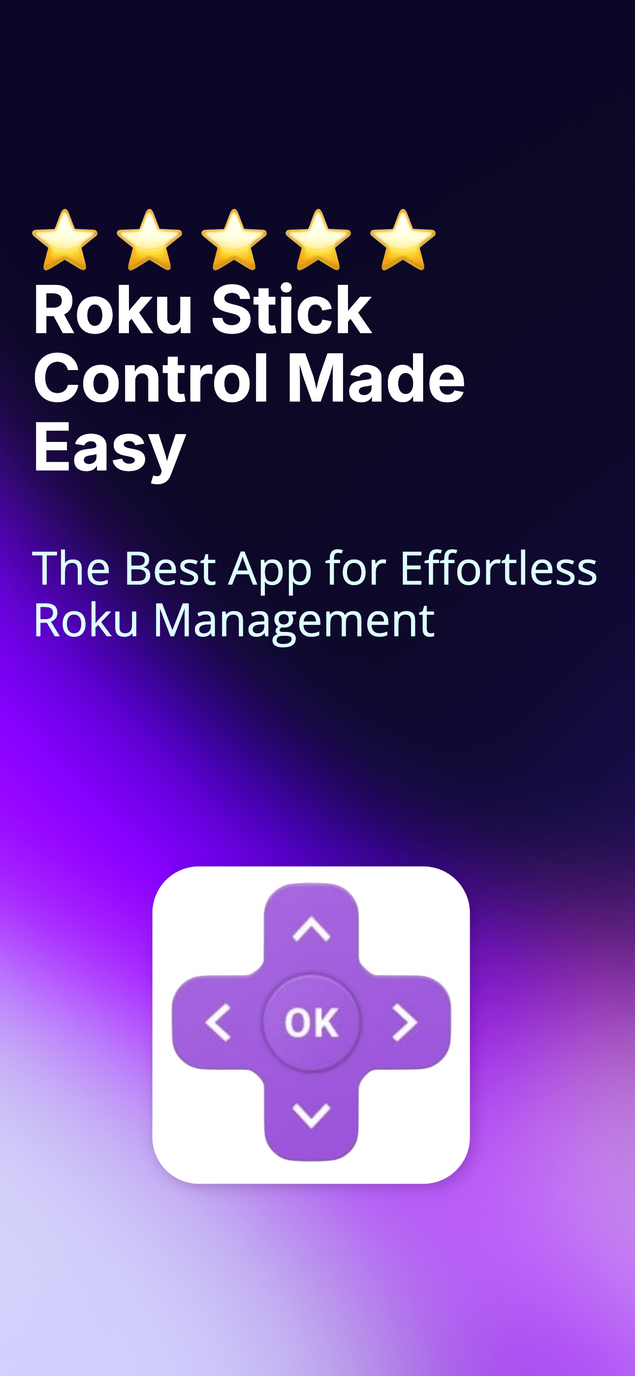 Remote For Roku TV Control.