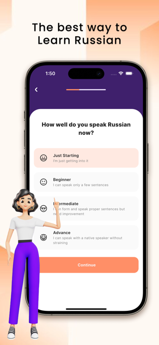 Russian Tutor: Learn with AI Screenshot 2 of 6