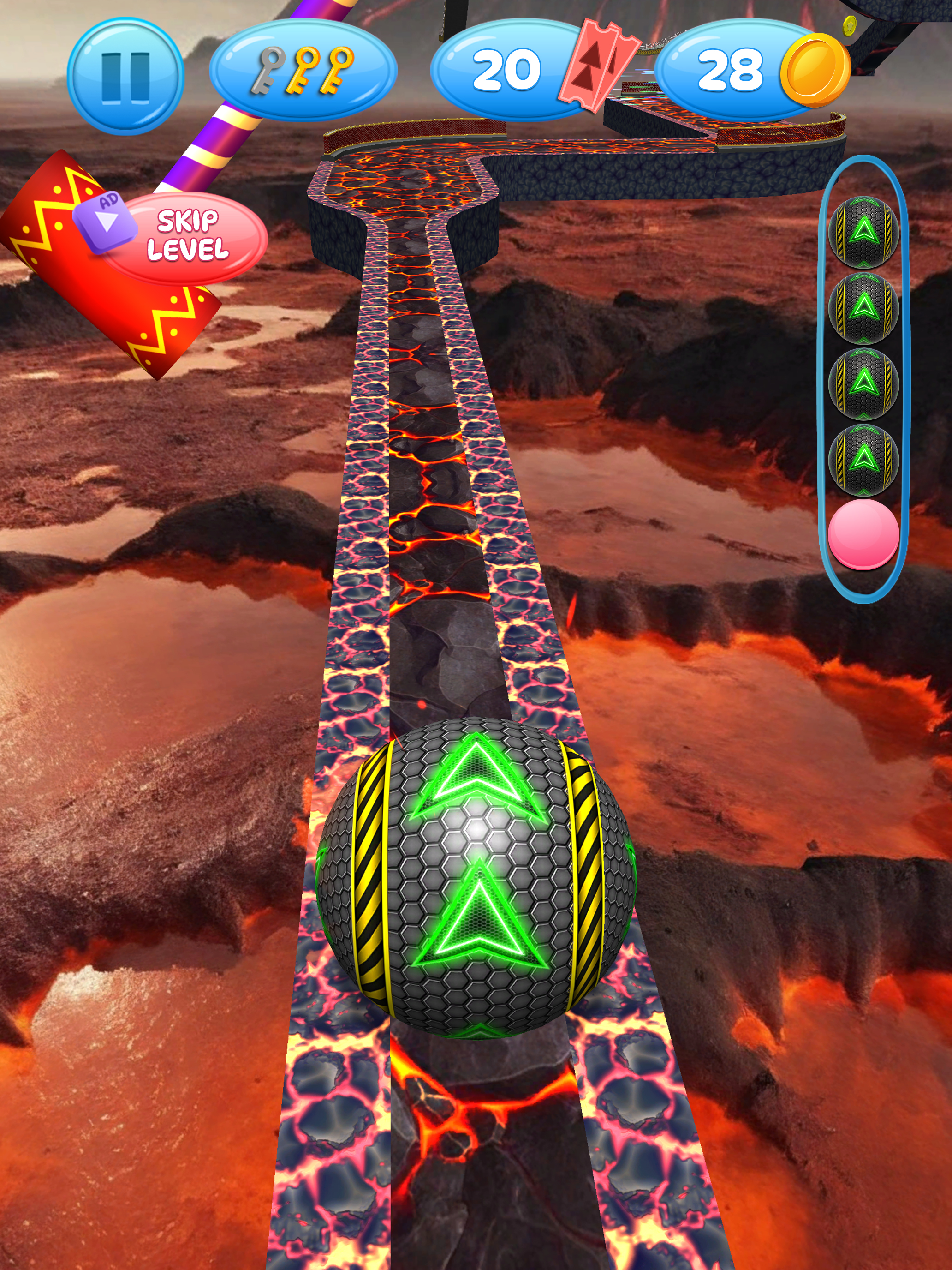 Going Rolling Ball Games 3D screenshot 14