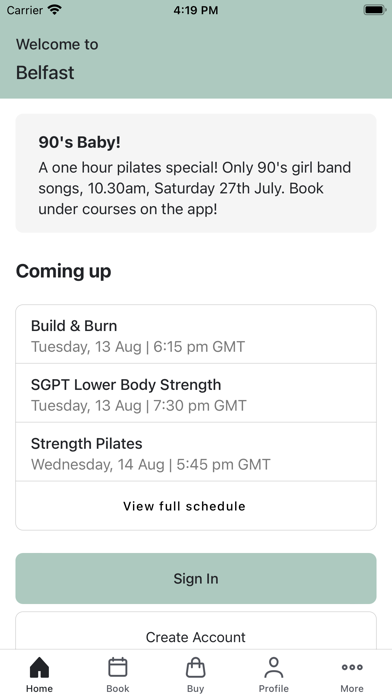 Think Fit Screenshot