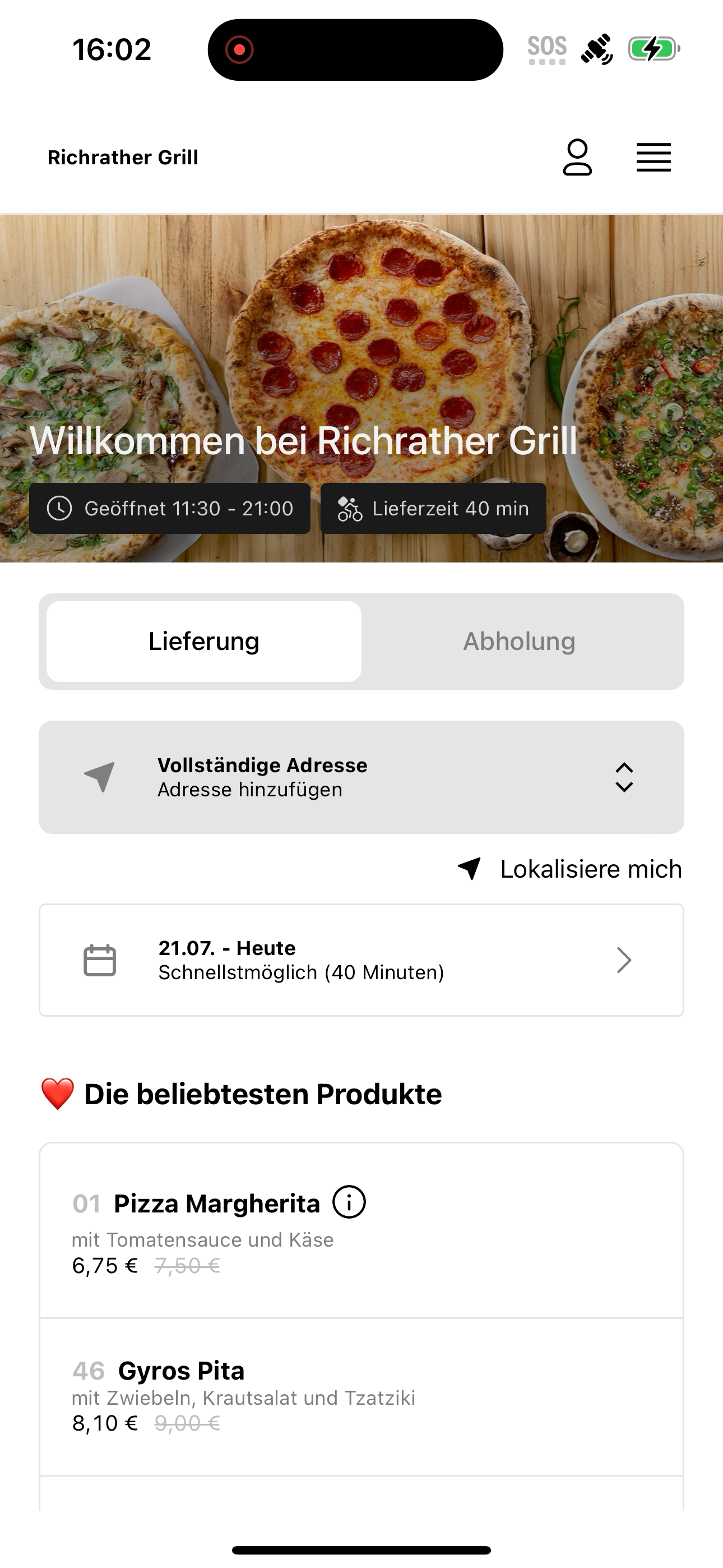 Richrather Grill screenshot 6