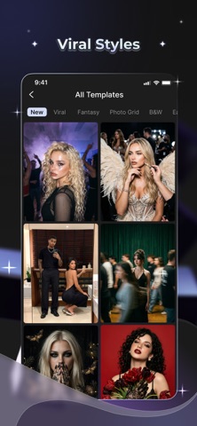 Stella:AI Photo&Video Creator iPhone screenshot