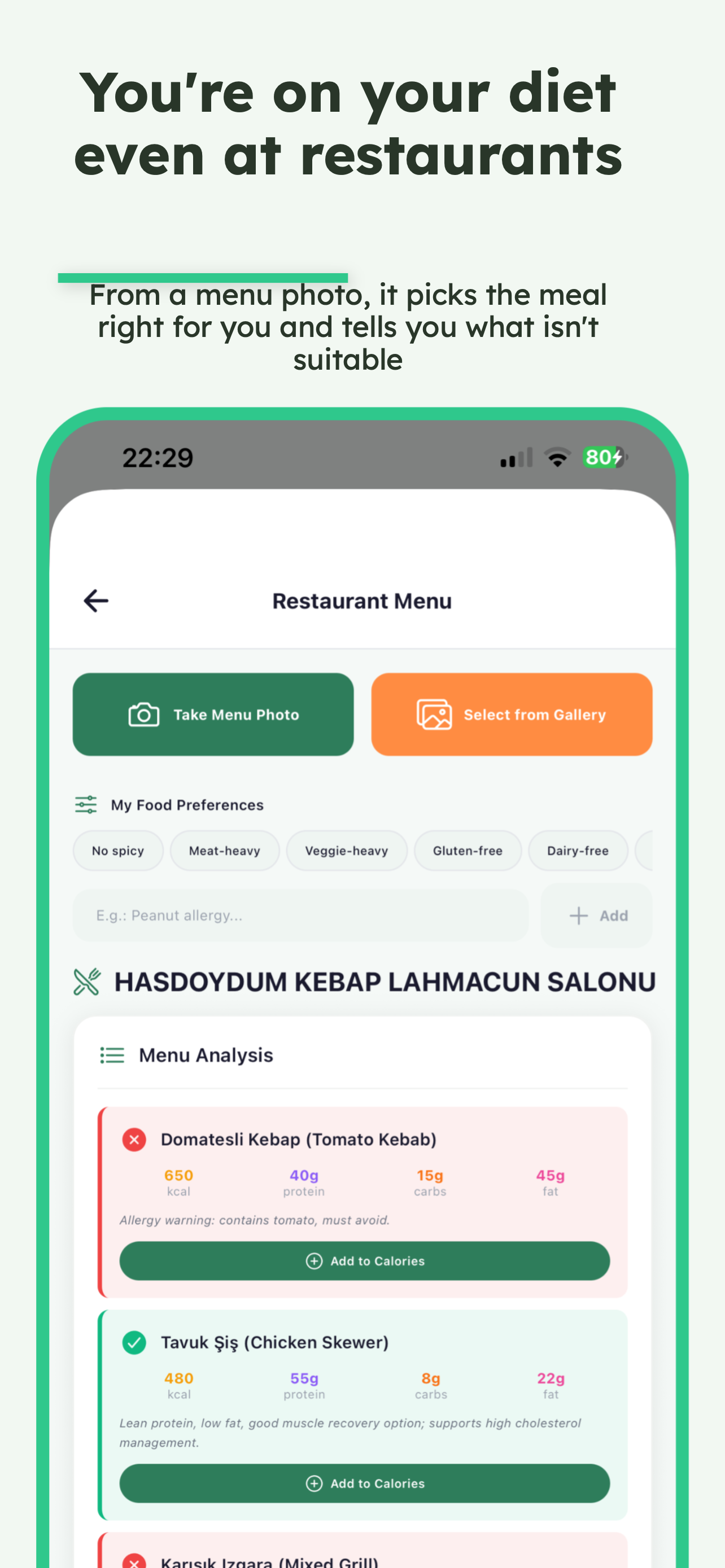 Diyet Ai Health & Wellness screenshot 2