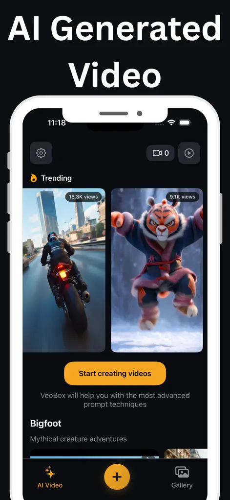Ai Video Generator - Viveo - Photo & Video App | MWM
