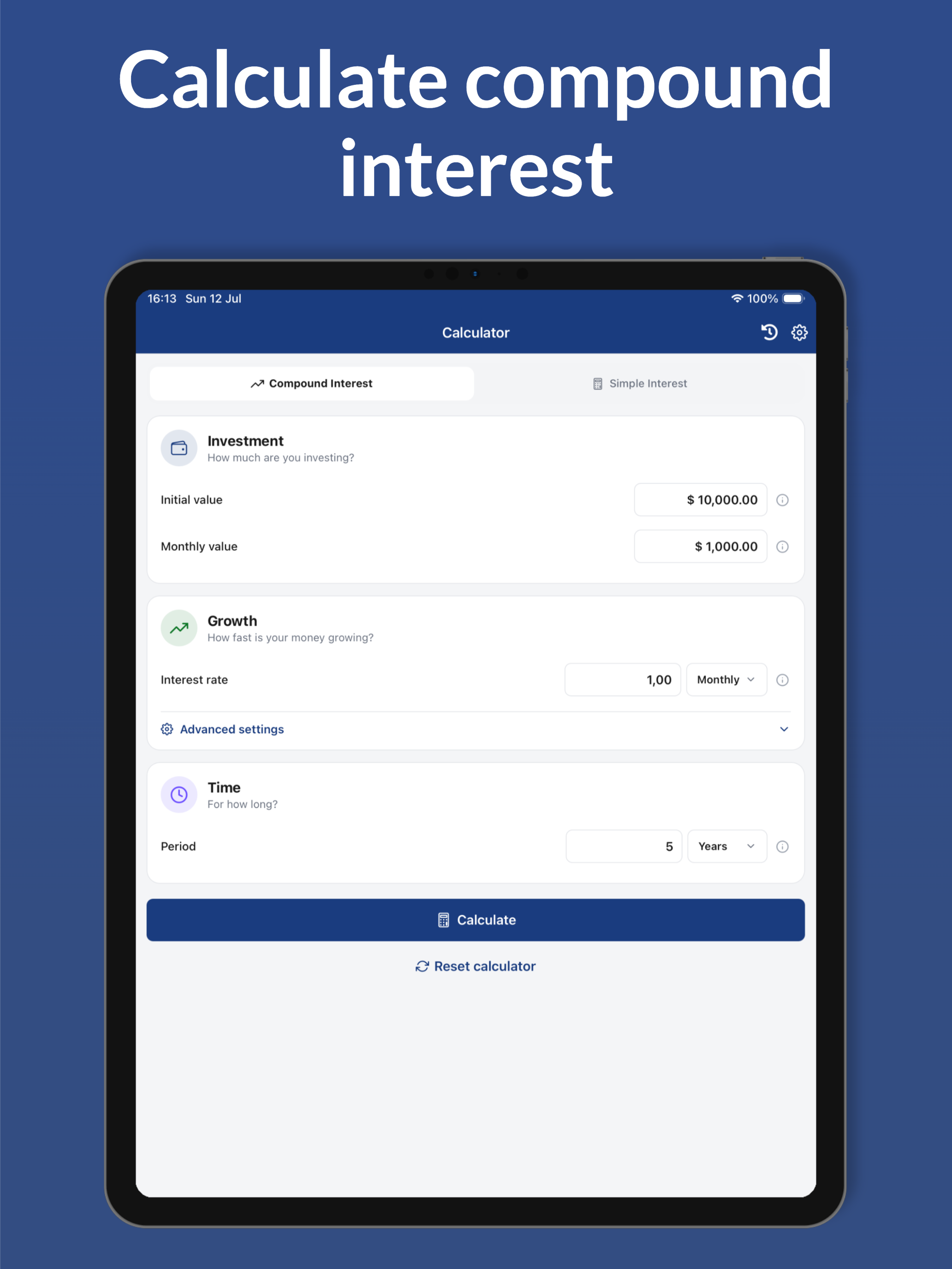 Compound Interest - Investyno screenshot 8