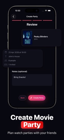 Rook - TV Movies Spinner iPhone screenshot 6