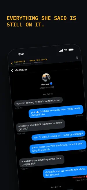 Unread: Phone Detective screenshot 2