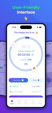 Fastix: Fasting Timer & Diet Screenshot 2 of 7