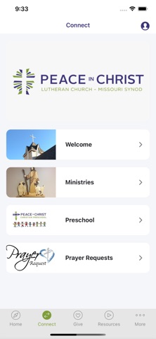 Peace In Christ iPhone screenshot