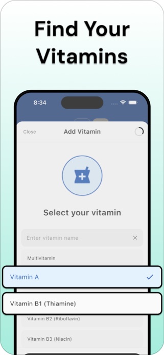 Vitamin Tracker - VitaPal Screenshot 5 of 6