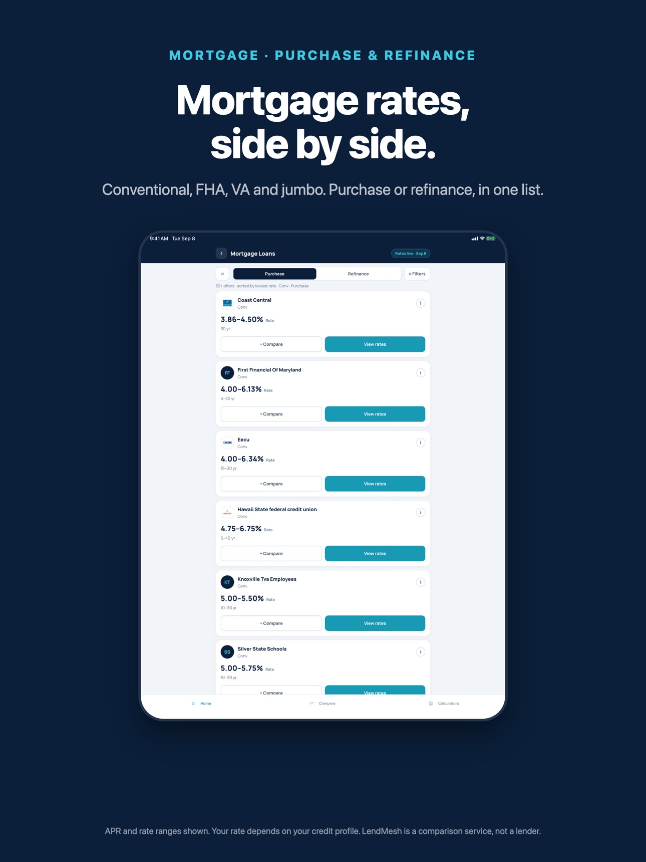 Screenshot 9 of LendMesh: Compare Loan Rates