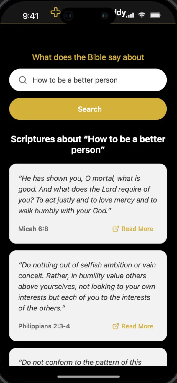 #3. Scripture Buddy (iOS) di: Nwoyi Douglas