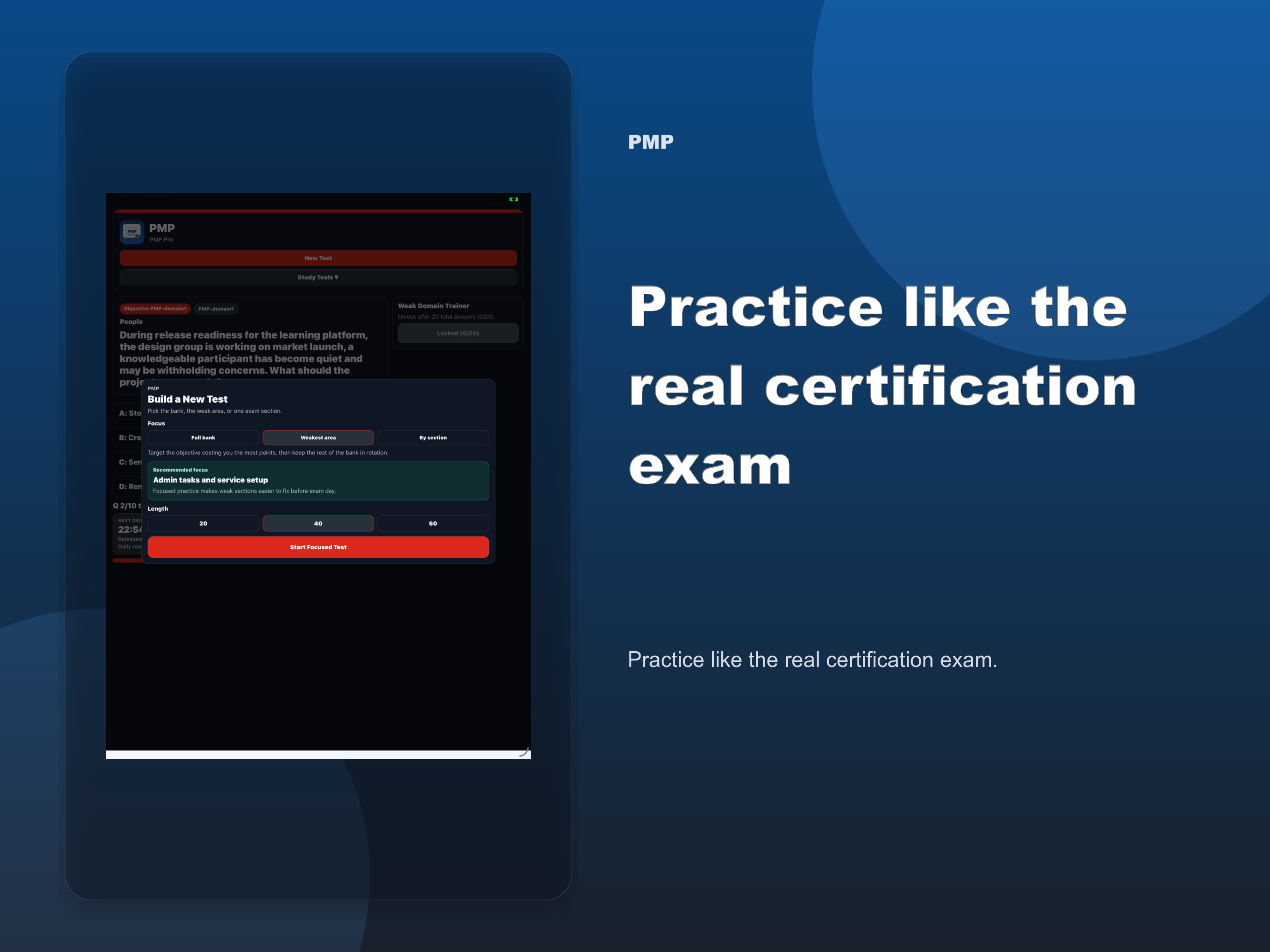 Project Manager Practice Test screenshot 14