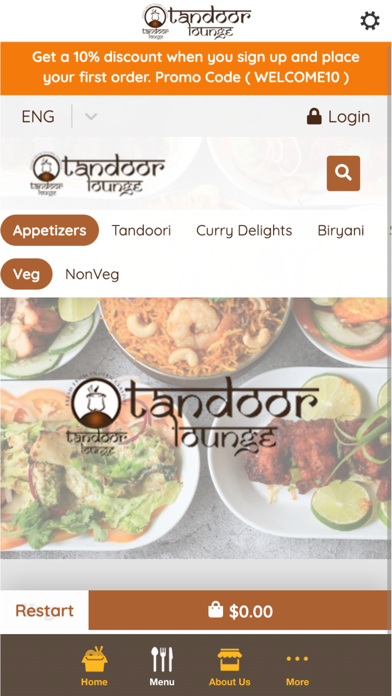 Tandoor Lounge Screenshot