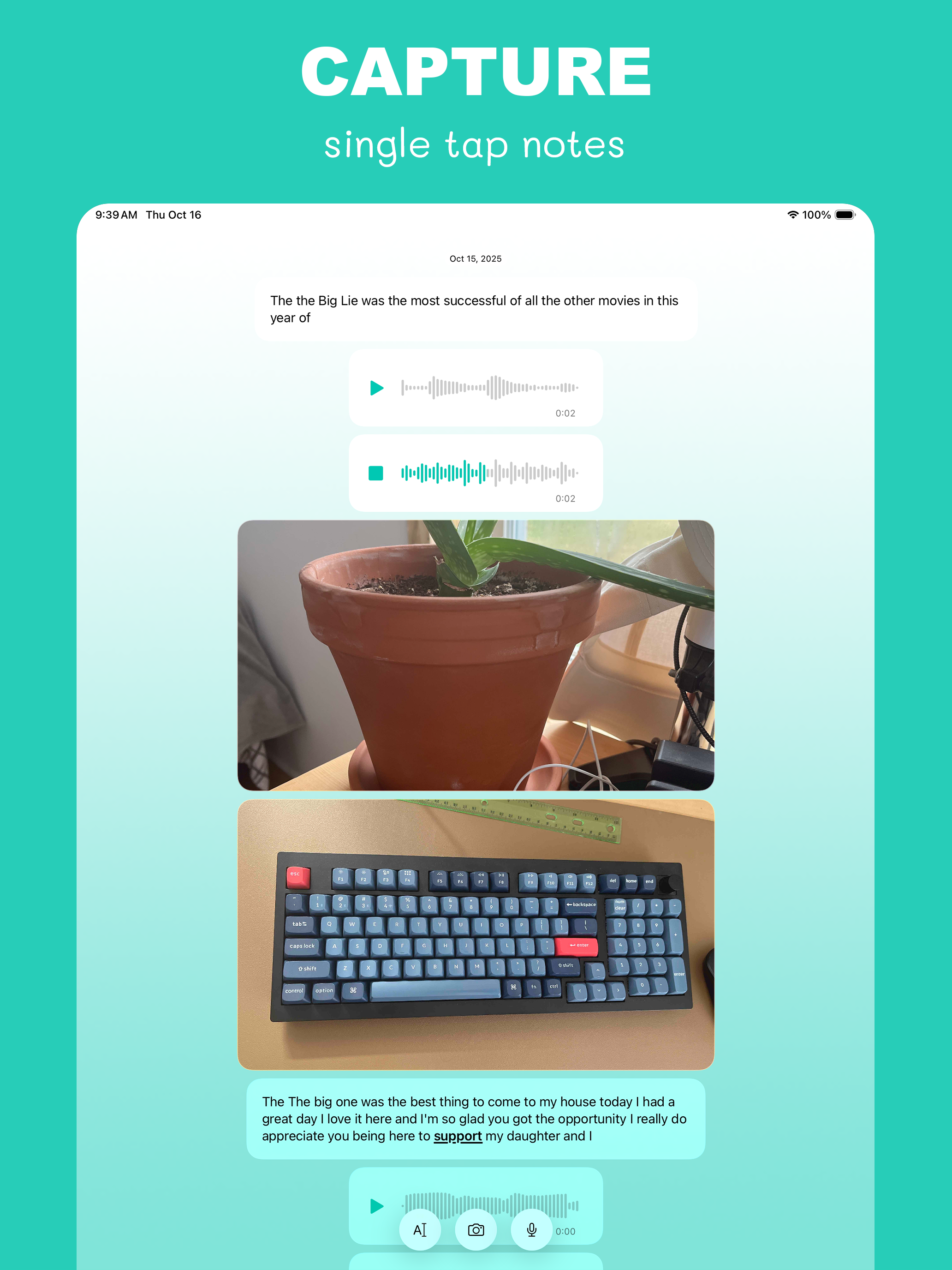 Runny - Quick Chat Style Notes screenshot 5