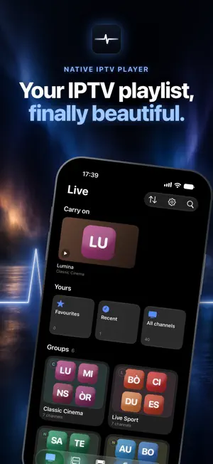 Senyal: IPTV & M3U player screenshot 1