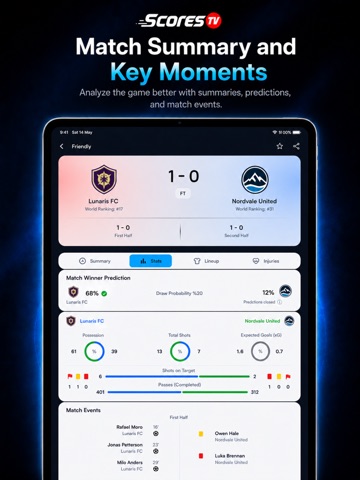 Scores TV: Live Scores iPad screenshot 7