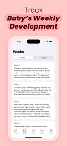 Week by Week Pregnancy Tracker screenshot #4 for iPhone