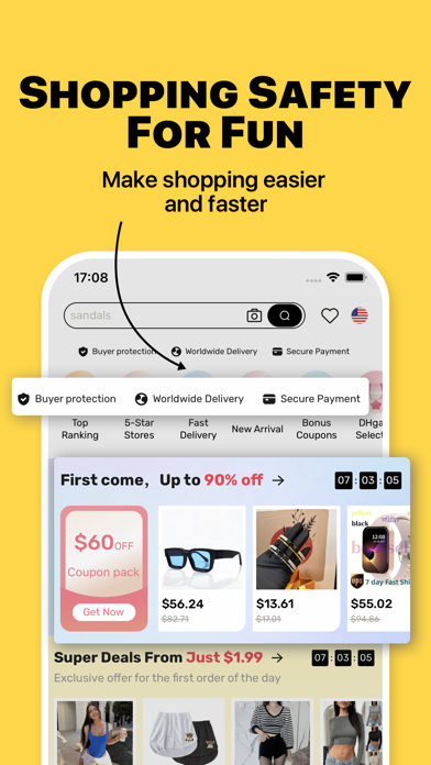 DHgate-Online Wholesale Stores Screenshot