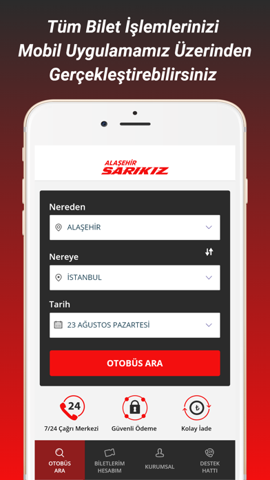 Screenshot #1 pour Alaşehir Sarıkız Turizm